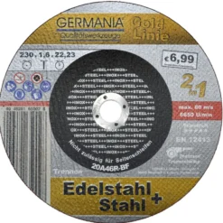 GERMANIA® Trennscheibe 230 x 1,6 mm INOX