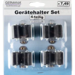 Gerätehalter-Set 4 Stück aus verzinktem Blech