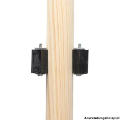 Gerätehalter-Set 4 Stück aus verzinktem Blech