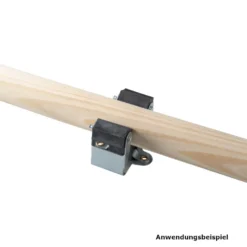 Gerätehalter-Set 4 Stück aus verzinktem Blech