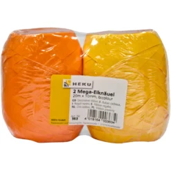 Geschenkband Mega Eiknäuel , 20 m x 10 mm, 2 Stück