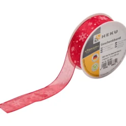 Geschenkband Weihnachten, 3 m x 25 mm