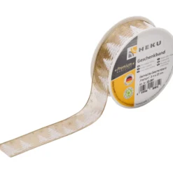 Geschenkband Weihnachten, 3 m x 25 mm