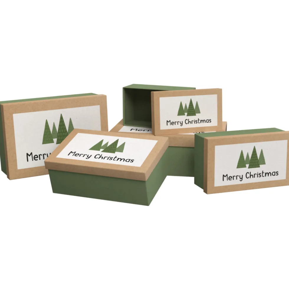 Geschenkboxen-Set Trend 5-teilig