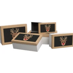 Geschenkboxen-Set Trend 5-teilig