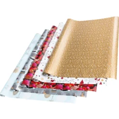 Geschenkpapier „Classic“ 200 x 70 in verschiedenen Weihnachtsmotiven