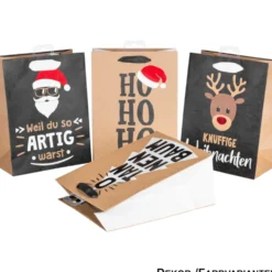Geschenktasche ''Premium medium Xmas Nature Trend"