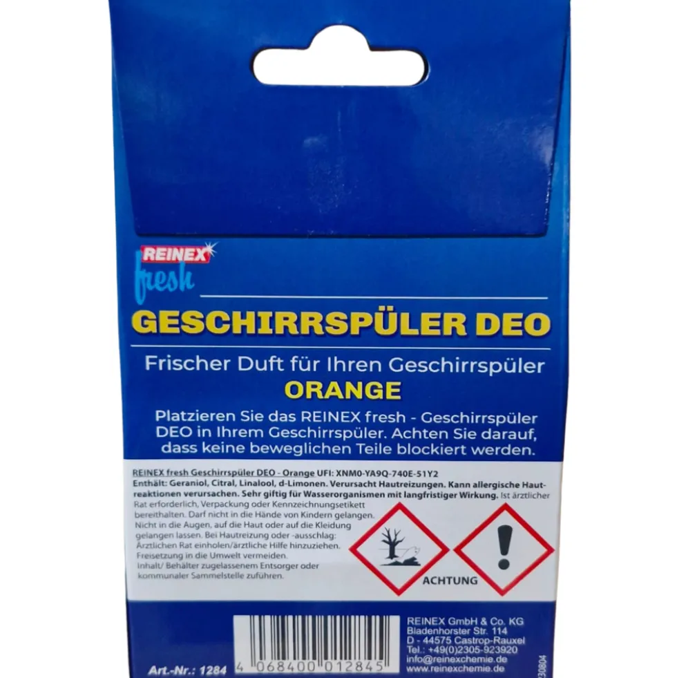 Geschirrspüler Deo 2er SetLemon Orange extra stark