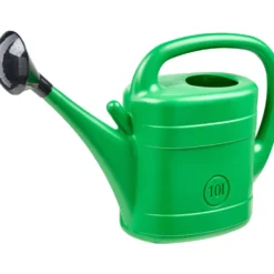 Gießkanne 10 Liter grün mit Brause 4er-Set - B-Ware