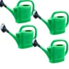 Gießkanne 5 Liter grün mit Brause 4er-Set - B-Ware