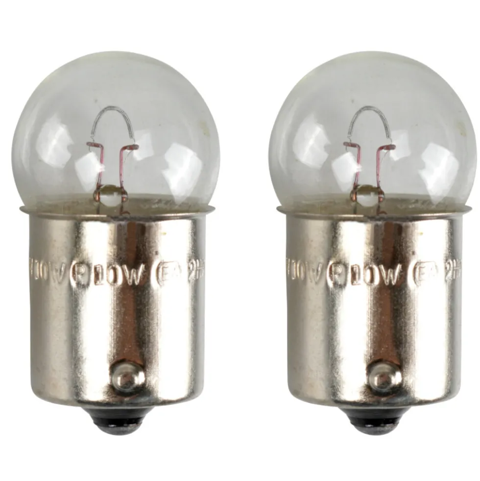 Glühlampen Set 2 Stück 12V 10W BA15S