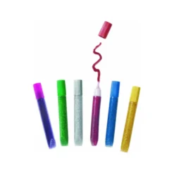 Glitter Glue 6 Tuben je 10 g im Set