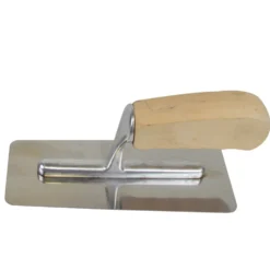 Glättkelle Venezianerform 200x90x80 mm aus Edelstahl