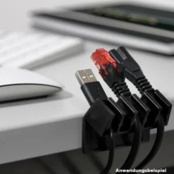 Goobay Kabel Management Kante 2 Stück