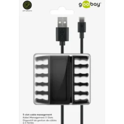 Goobay Kabel Management Kante 2 Stück