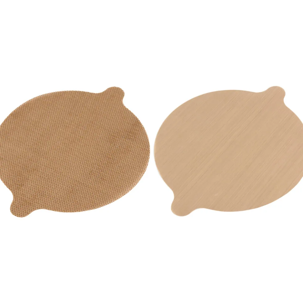 GOURMETmaxx Dauerbackfolien-Set rund, 2-teilig