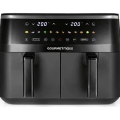 GOURMETmaxx Doppel-Heißluftfritteuse 3100 Watt
