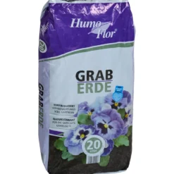 Graberde 20 Liter, torfreduziert, naturschwarz