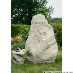 GreenLife Dekor-Regenspeicher ''Hinkelstein'' 230 Liter, sand