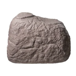 GreenLife Dekor-Regenspeicher ''Findling'' 500 Liter granitrot