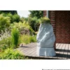 GreenLife Pflanzschale für Regenspeicher ''Hinkelstein'', granitgrau