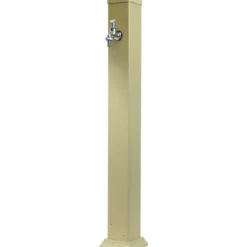 GreenLife Regenwassertank Komplettset mit Zapfsäule in Sandbeige