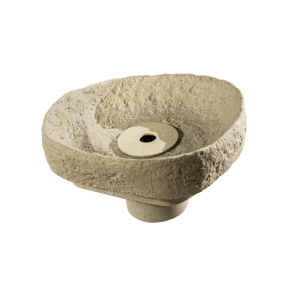 GreenLife Springbrunnenset für Regenspeicher ''Hinkelstein'', sand