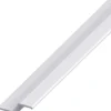 Griff-Profil Aluminium eloxiert 1000 x 40 x 13 x 18 mm silberfarben