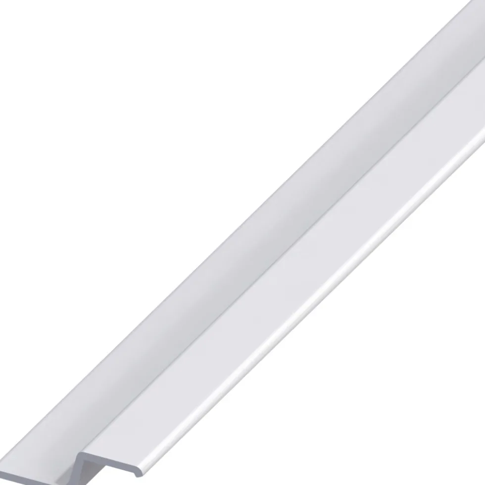 Griff-Profil Aluminium eloxiert 1000 x 40 x 13 x 18 mm silberfarben