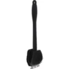 Grillbürste 3in1 38 cm aus schwarzem Kunststoff mit Öse - B-Ware