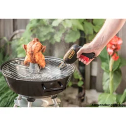 Grillgebläse BBQ Collection aus Kunststoff in Schwarzrot