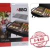 Grillplatte 2-tlg., 46 x 30 cm aus Edelstahl - B-Ware