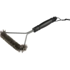 Grill-Reinigungsbürste 30 cm mit Drahtborsten aus rostfreiem Edelstahl