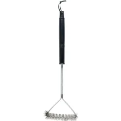 Grill-Reinigungsbürste 49 cm mit Drahtborsten aus Edelstahl