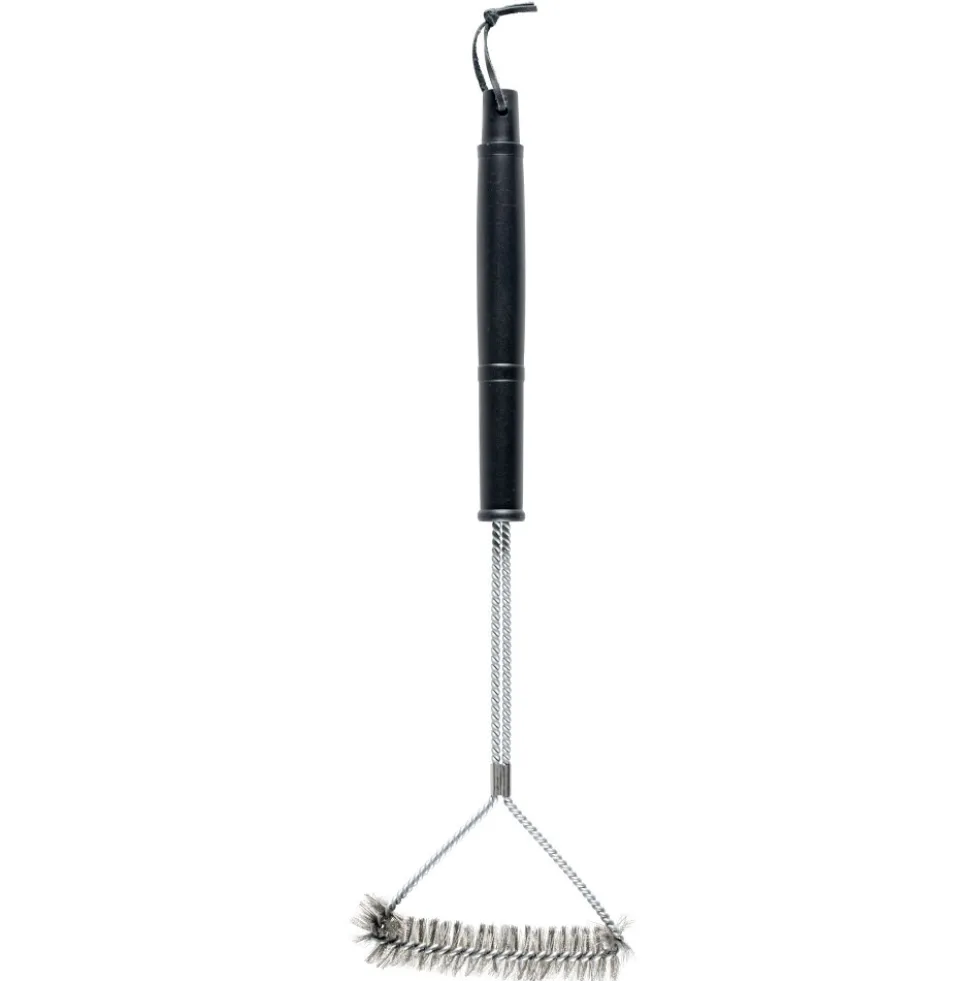 Grill-Reinigungsbürste 49 cm mit Drahtborsten aus Edelstahl