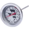 Grill- und Bratenthermometer Ø 5 cm aus Edelstahl