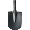 Gärtnerspaten Metall mit D-Griff 117 cm schwarz