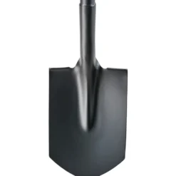 Gärtnerspaten Metall mit D-Griff 117 cm schwarz