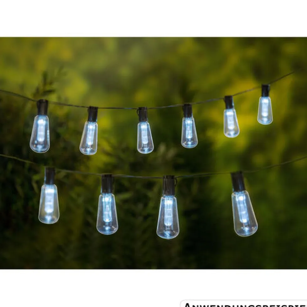 Grundig Solar-Lichterkette mit 10 LEDs