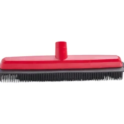 Gummibesen 34 cm mit Wasserschiebekante in schwarz/rot