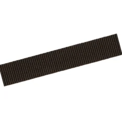 Gurtband 25 mm, Polypropylen, schwarz, Meterware