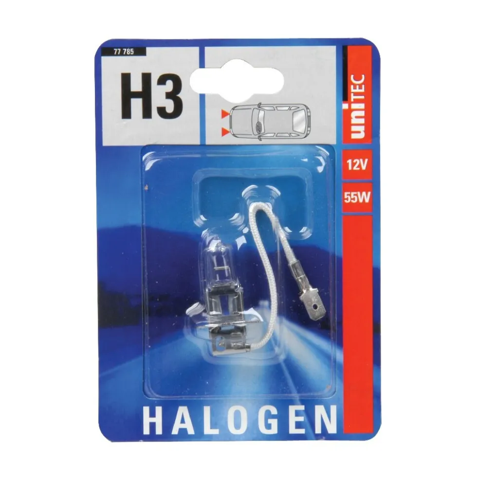 Halogen Scheinwerfer H3, 12V, 55W