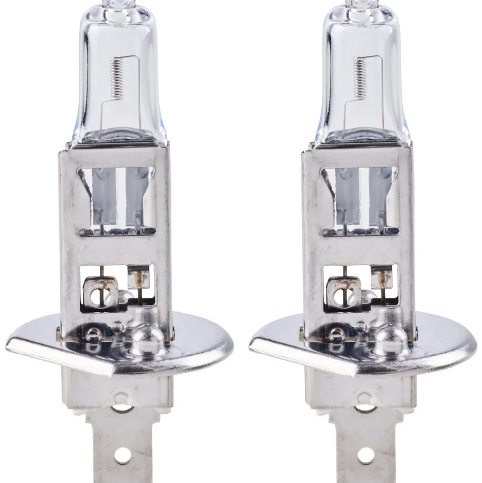 Halogen-Scheinwerferlampen 2 Stück H1 12V 55W