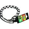 Halsband Nylon geflochten rund 500 x 15 mm reflektierend
