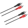 hama® Audio Kabel Stereo 1,5 Meter 2 x Cinch auf Cinch