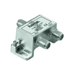 hama® Breitband SAT-Verteiler 2-fach, geschirmt