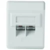 hama® CAT-5e Modular-Wanddose Aufputz