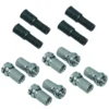hama® F-Stecker-Wetterschutztüllen-Set 12-teilig, Ø 6,5 mm