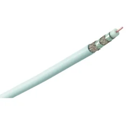 hama® Koax-Kabel, 120 dB, 25 m, weiß