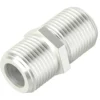 hama® SAT-Adapter, F-Kupplung - F-Kupplung, gerade, Metall